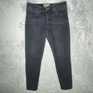 Democracy Jeans Women's 10 Dark Wash Blue Ab Solution Skinny Ankle Jegging